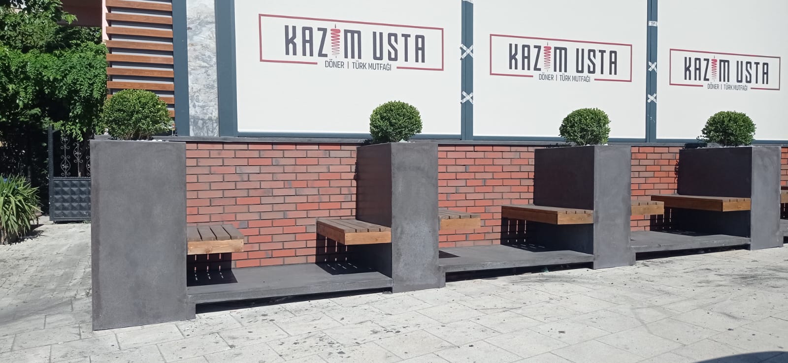 KAZIM USTA KEBAB EVI / TEPEÖREN ROBEN TUĞLA UYGULAMA